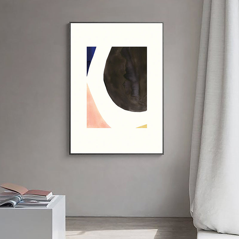 Brehn | Malerei Print Abstrakte Leinwand Kunst für Hausinterieur, Pastellfarbe, Mehrere Größenoptionen
