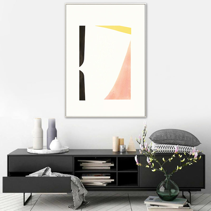 Brehn | Malerei Print Abstrakte Leinwand Kunst für Hausinterieur, Pastellfarbe, Mehrere Größenoptionen