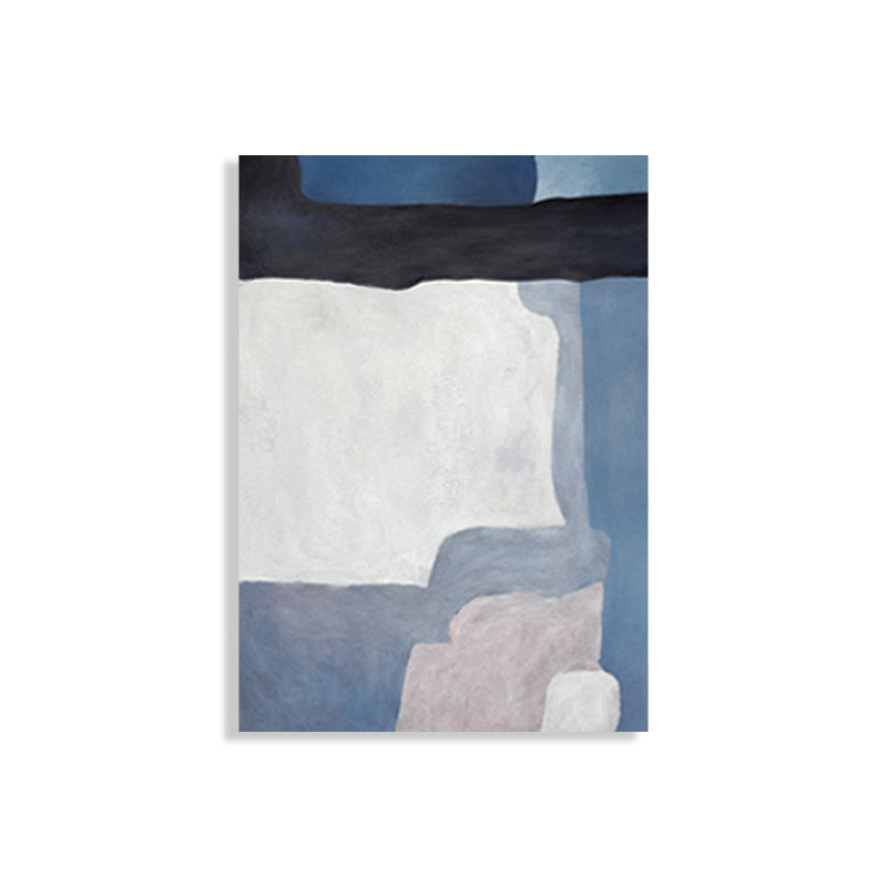 Brehn | Strukturiertes abstraktes Wandkunstdekor Leinwand Mid-Century Modern Gemälde für das Wohnzimmer