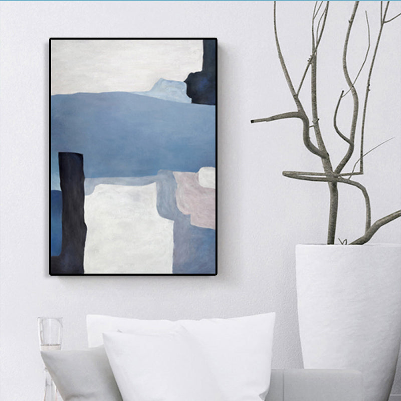 Brehn | Strukturiertes abstraktes Wandkunstdekor Leinwand Mid-Century Modern Gemälde für das Wohnzimmer