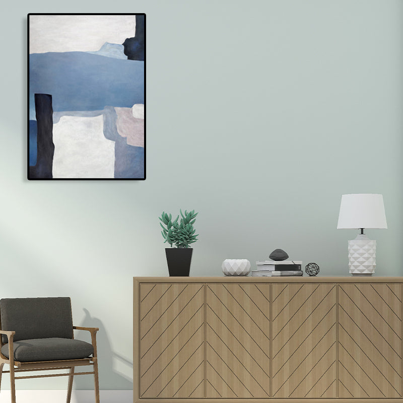 Brehn | Strukturiertes abstraktes Wandkunstdekor Leinwand Mid-Century Modern Gemälde für das Wohnzimmer