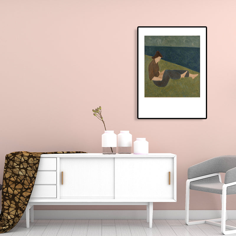 Brehn | Leinwand Pastellfarben Malerei Abstrakter Expressionismus Freizeit Unterhaltung Kunstdruck, mehrere Größen