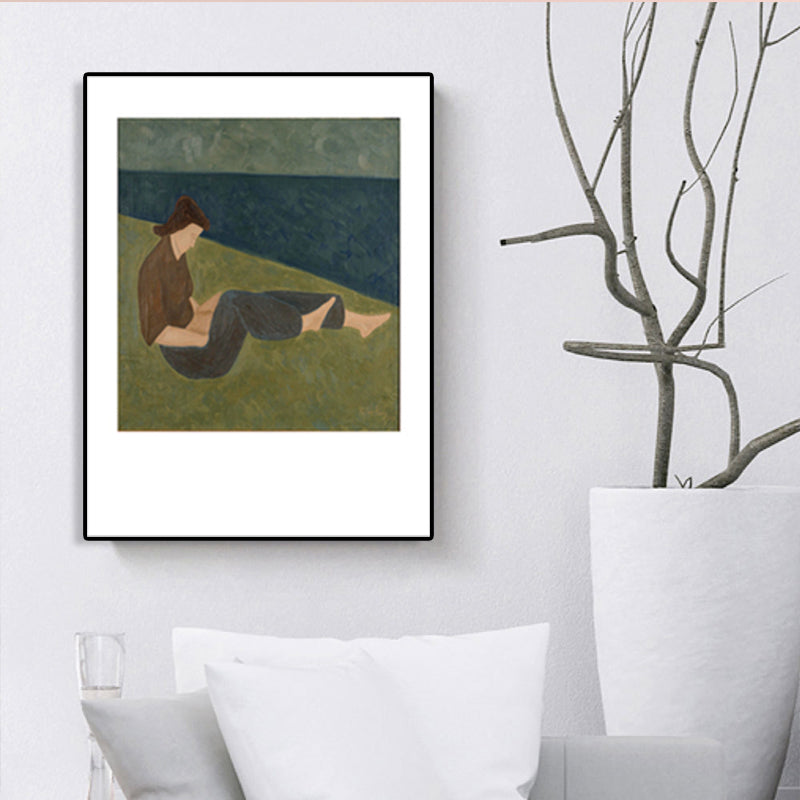 Brehn | Leinwand Pastellfarben Malerei Abstrakter Expressionismus Freizeit Unterhaltung Kunstdruck, mehrere Größen