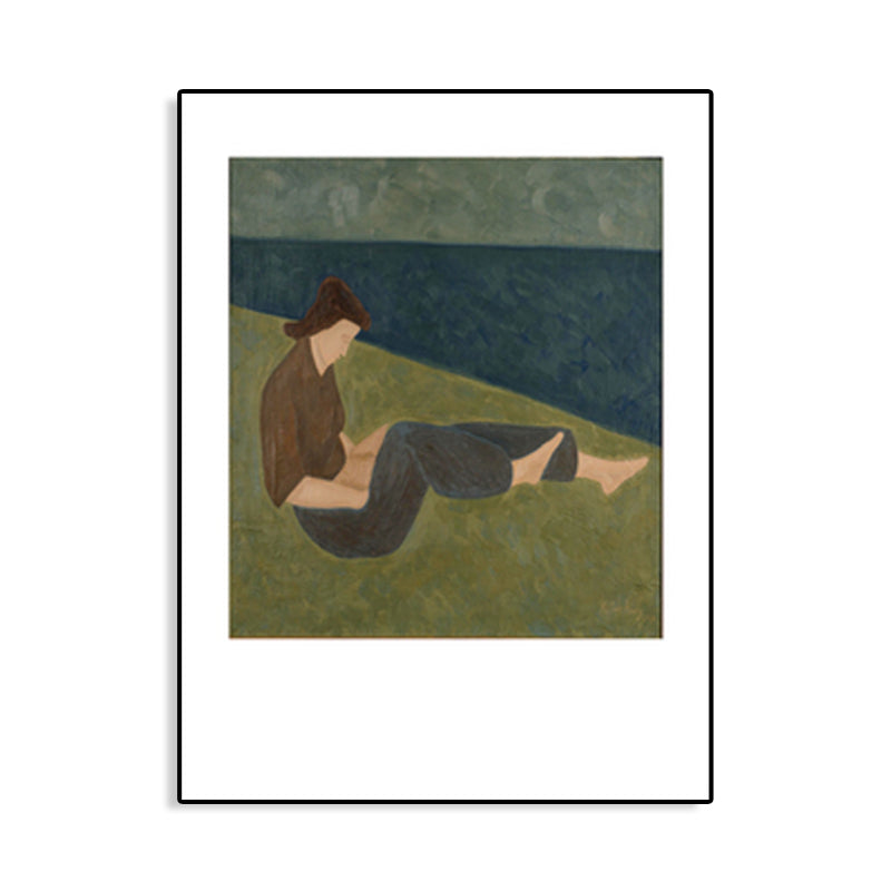 Brehn | Leinwand Pastellfarben Malerei Abstrakter Expressionismus Freizeit Unterhaltung Kunstdruck, mehrere Größen