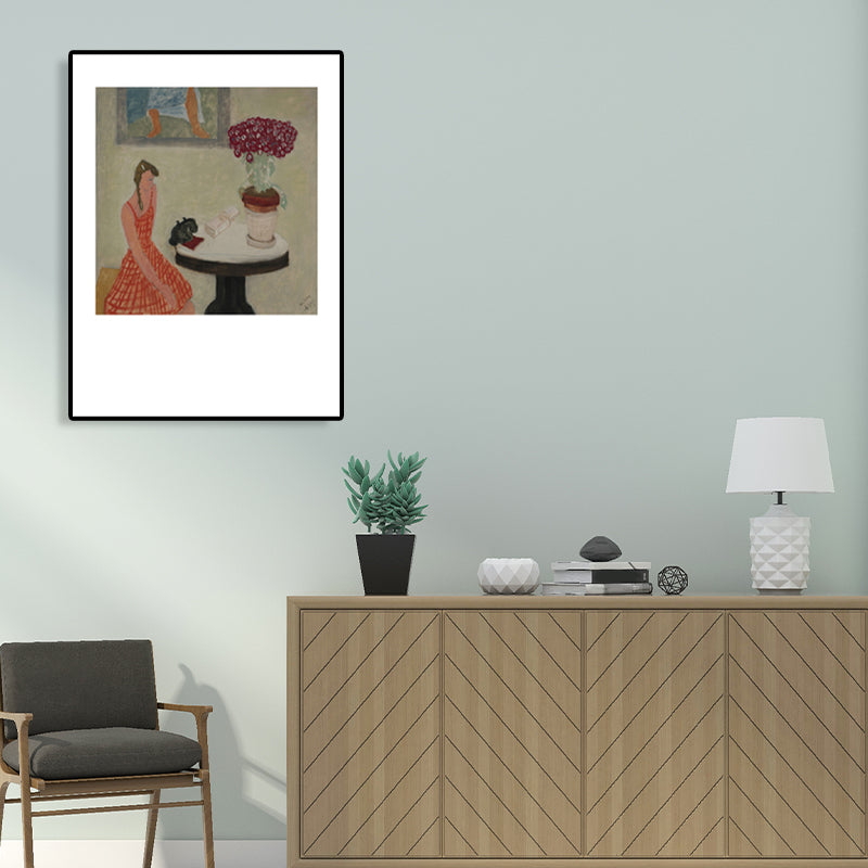 Brehn | Leinwand Pastellfarben Malerei Abstrakter Expressionismus Freizeit Unterhaltung Kunstdruck, mehrere Größen
