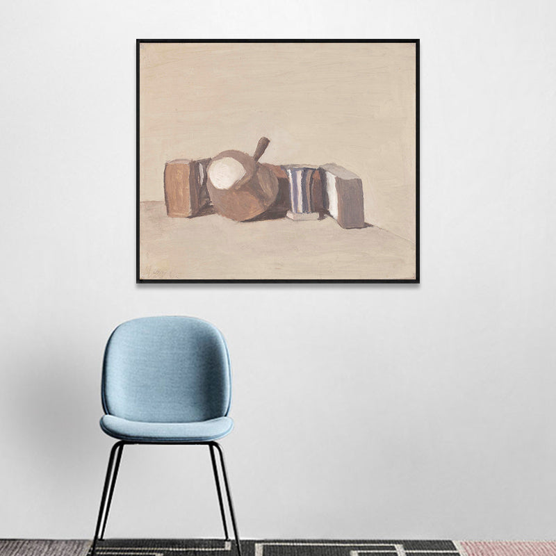 Brehn | Flaschen und Dosen Wanddekor Licht Farbe Impressionismus Leinwand für Wohnzimmer, mehrere Größen