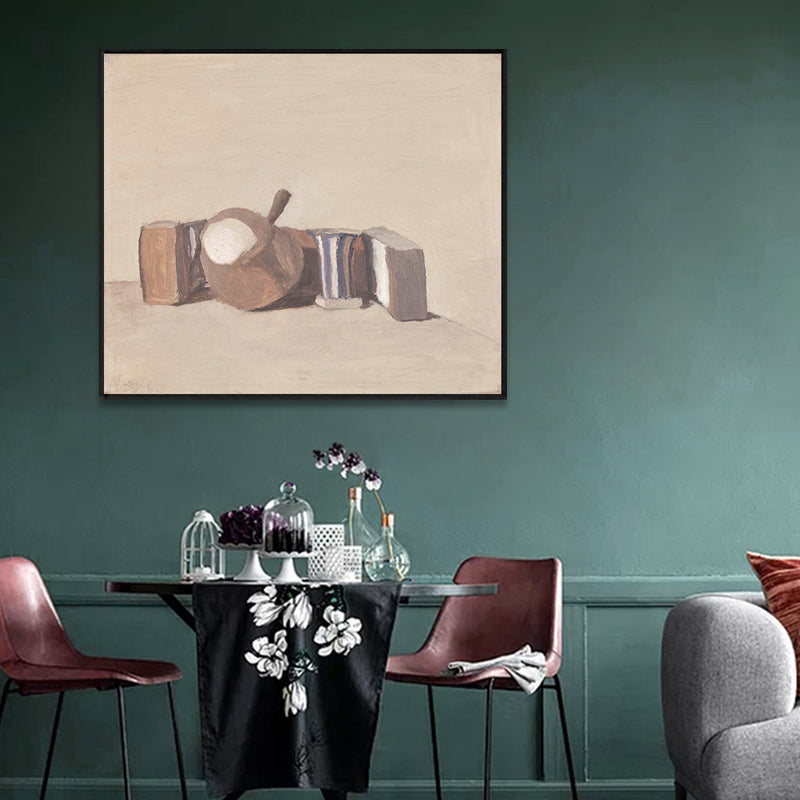 Brehn | Flaschen und Dosen Wanddekor Licht Farbe Impressionismus Leinwand für Wohnzimmer, mehrere Größen
