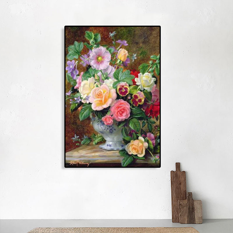 Brehn | Canvas Texturierten Kunst Druck Impressionismus Blumen Arrangement Malerei, Mehrere Größen