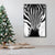 Brehn | Fotografie Zebra Leinwand Wandkunst Sanfte Farben Vintage-Stil Gemälde für das Wohnzimmer