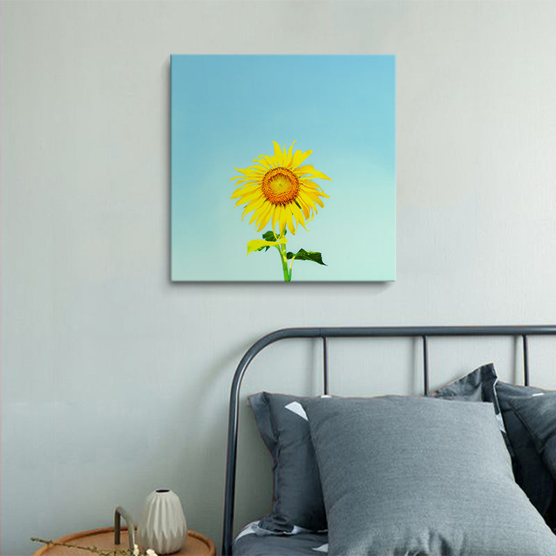 Brehn | Floral Design Kunstdruck Zeitgenössischer Stil Leinwand Texturiertes Gemälde in Sanften Farben