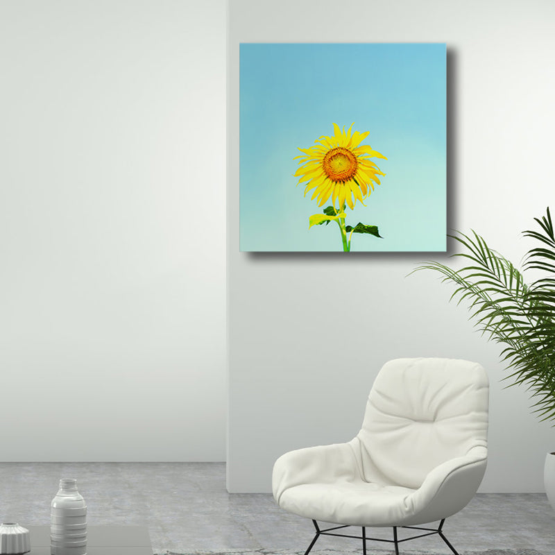 Brehn | Floral Design Kunstdruck Zeitgenössischer Stil Leinwand Texturiertes Gemälde in Sanften Farben