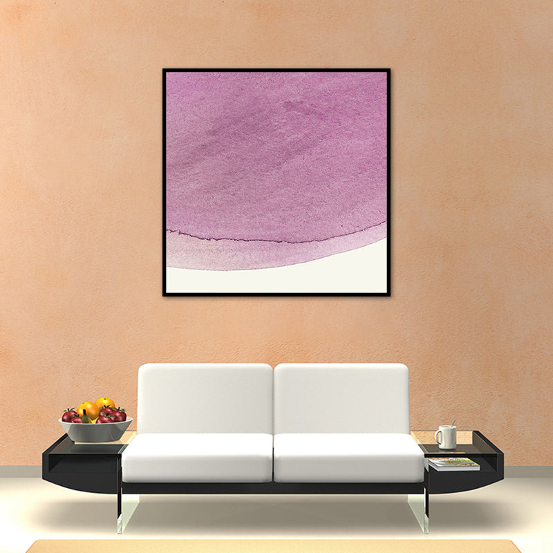 Brehn | Weiche Farbe Moderne Kunst Leinwand Aquarell Gemälde für das Esszimmer, Mehrere Größen Optionen