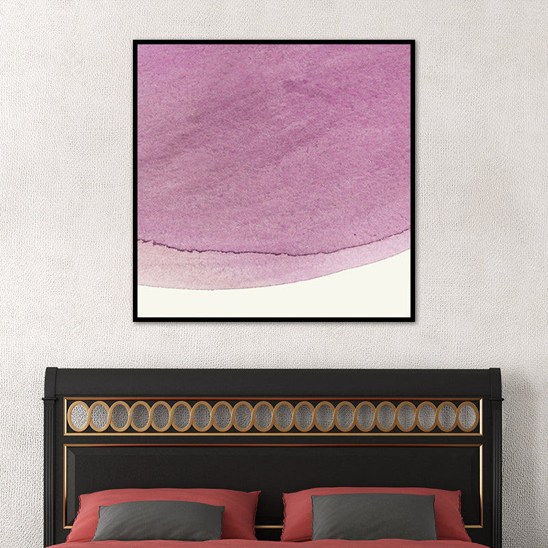Brehn | Weiche Farbe Moderne Kunst Leinwand Aquarell Gemälde für das Esszimmer, Mehrere Größen Optionen