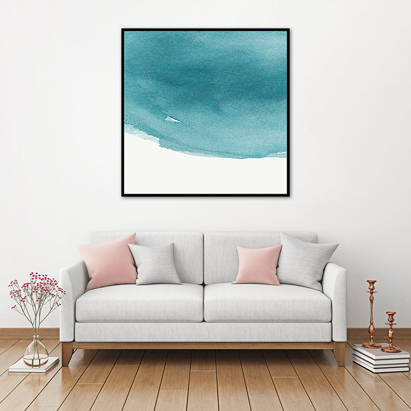 Brehn | Weiche Farbe Moderne Kunst Leinwand Aquarell Gemälde für das Esszimmer, Mehrere Größen Optionen