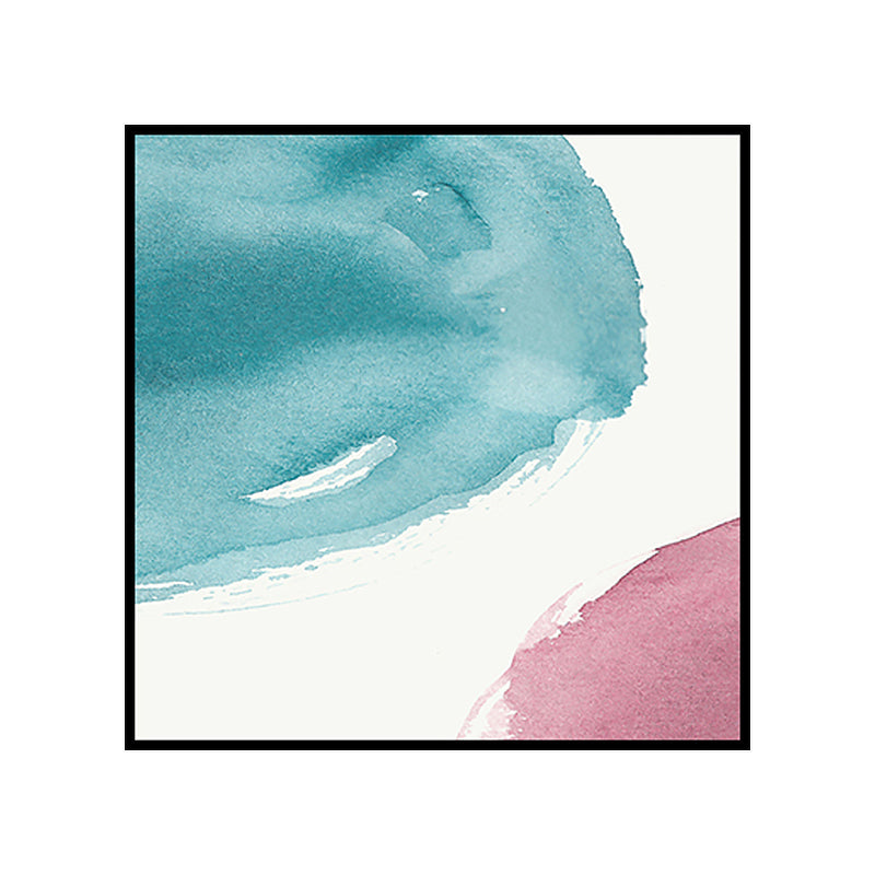 Brehn | Weiche Farbe Moderne Kunst Leinwand Aquarell Gemälde für das Esszimmer, Mehrere Größen Optionen