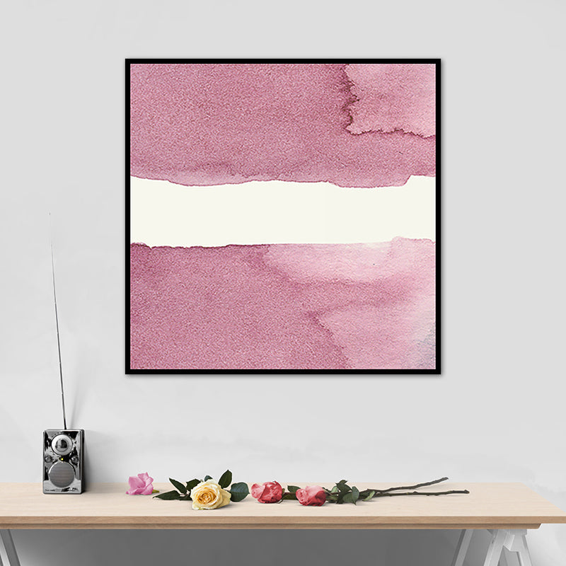 Brehn | Weiche Farbe Moderne Kunst Leinwand Aquarell Gemälde für das Esszimmer, Mehrere Größen Optionen