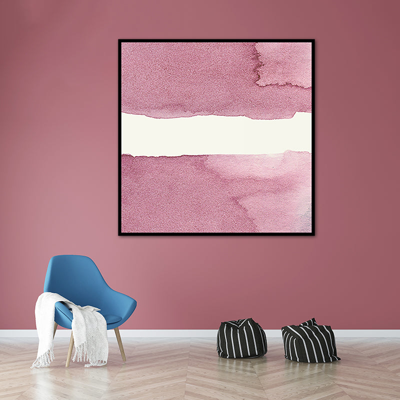 Brehn | Weiche Farbe Moderne Kunst Leinwand Aquarell Gemälde für das Esszimmer, Mehrere Größen Optionen