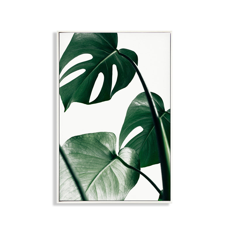 Brehn | Texturiertes Botanisches Kunstdruck-Leinwand Skandinavischer Stil Gemälde für Mädchenzimmer