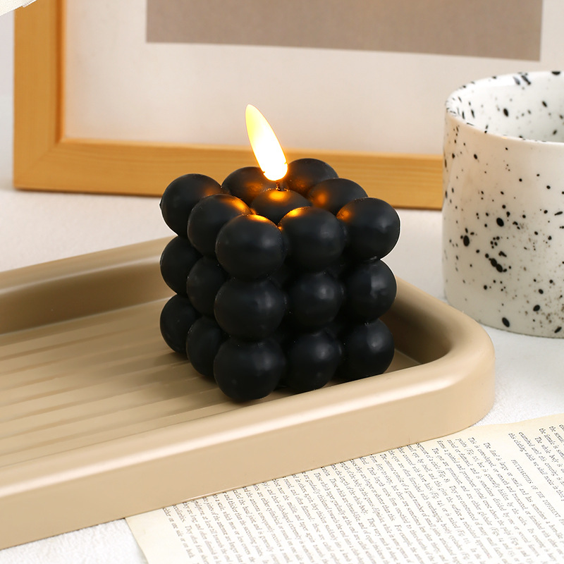 Brehn | Elegante BubbleGlow Kerze Schaffe eine Gemütliche Atmosphäre zu Hause
