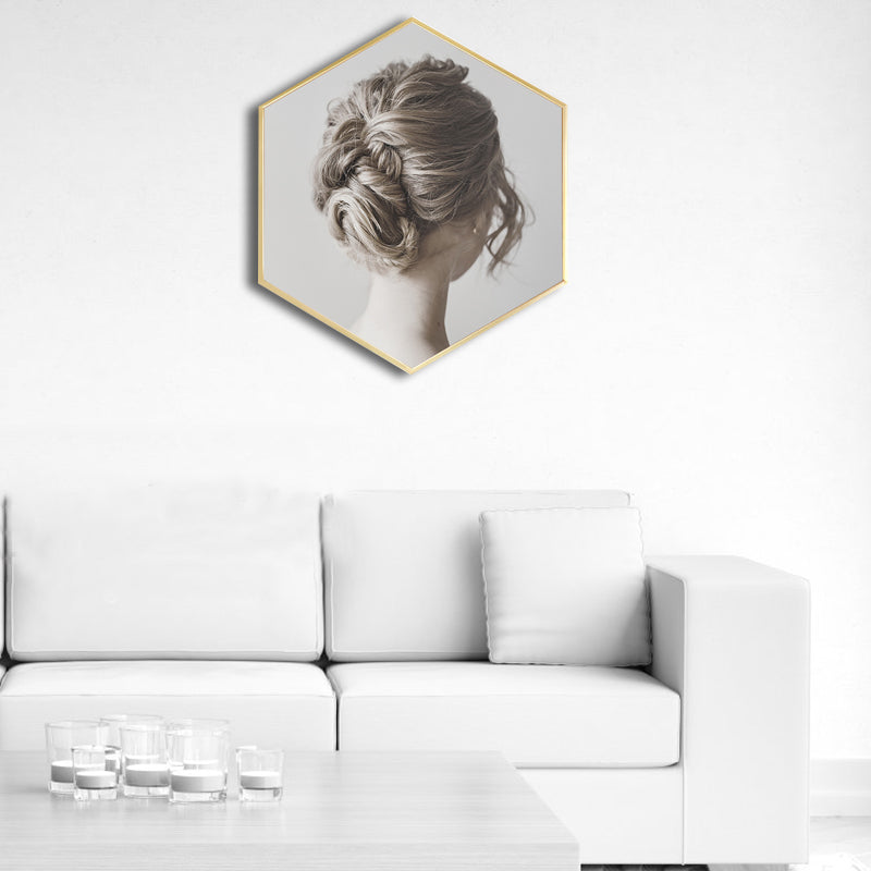 Brehn | Modisches Muster Wanddekor Nordisch Texturiert Mädchen Schlafzimmer Leinwand, Verschiedene Größen