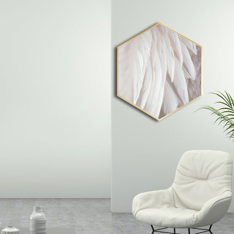 Brehn | Modisches Muster Wanddekor Nordisch Texturiert Mädchen Schlafzimmer Leinwand, Verschiedene Größen