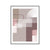 Brehn | Pastel kleur geometrisch canvas abstract moderne stijl textuur muurkunst print voor hal