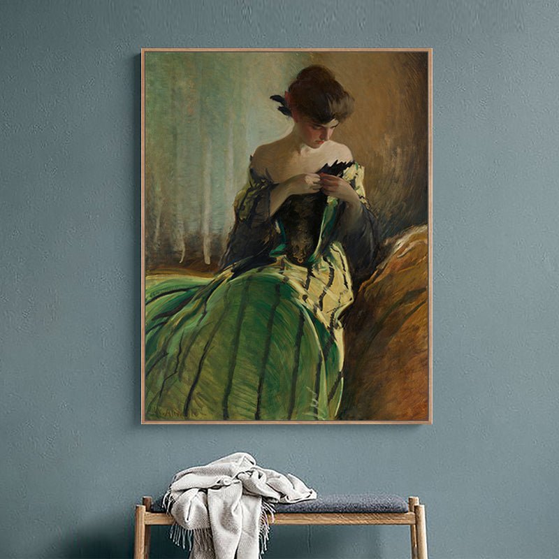 Brehn | Impressionismus Stil Wandkunst Druck Sanfte Farben Elegante Jungfrau Gemälde, Verschiedene Größen