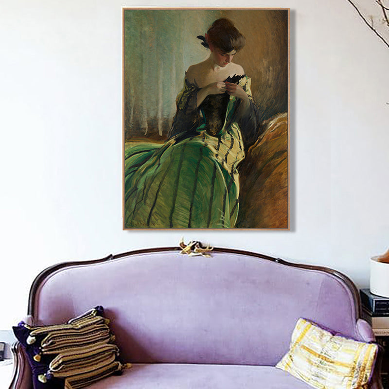 Brehn | Impressionismus Stil Wandkunst Druck Sanfte Farben Elegante Jungfrau Gemälde, Verschiedene Größen