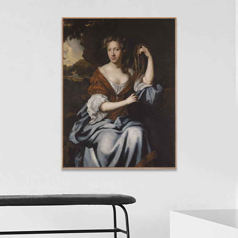 Brehn | Impressionismus Stil Wandkunst Druck Sanfte Farben Elegante Jungfrau Gemälde, Verschiedene Größen