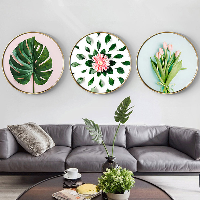 Brehn | Florales Druckfotografie Gemälde Nordischer Stil Leinwand Wanddekoration, Mehrere Größen