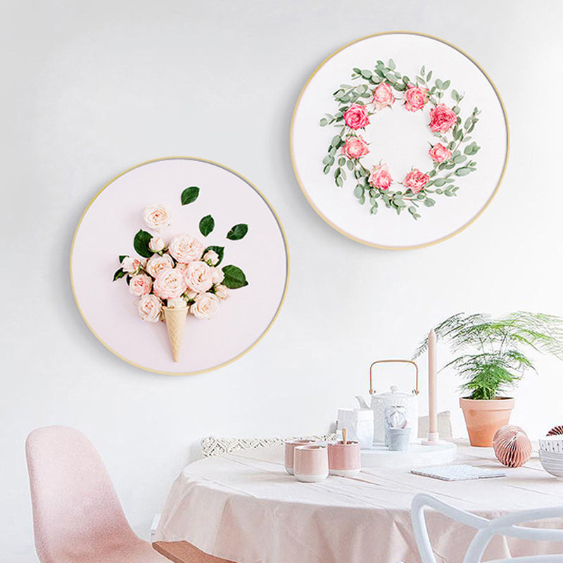 Brehn | Florales Druckfotografie Gemälde Nordischer Stil Leinwand Wanddekoration, Mehrere Größen