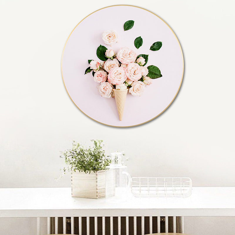 Brehn | Florales Druckfotografie Gemälde Nordischer Stil Leinwand Wanddekoration, Mehrere Größen