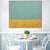 Brehn | Nordic Mountain Landscape Canvas Art Pastellfarben Texturierte Wanddekoration für das Schlafzimmer
