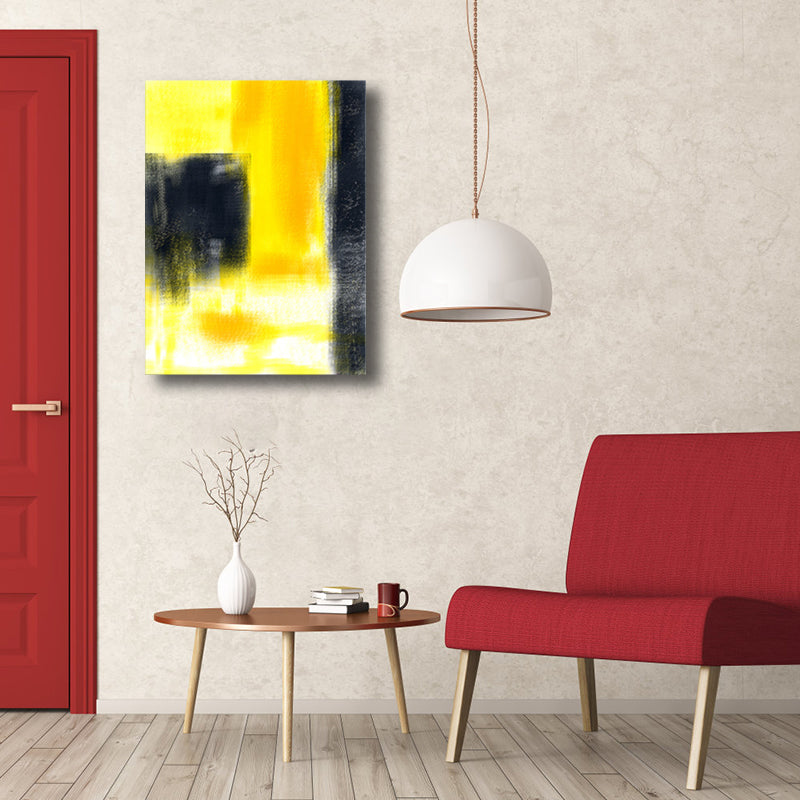 Brehn | Leinwand Pastellfarbige Malerei Moderne Kunst Abstrakte Wanddekoration, Mehrere Größen Verfügbar