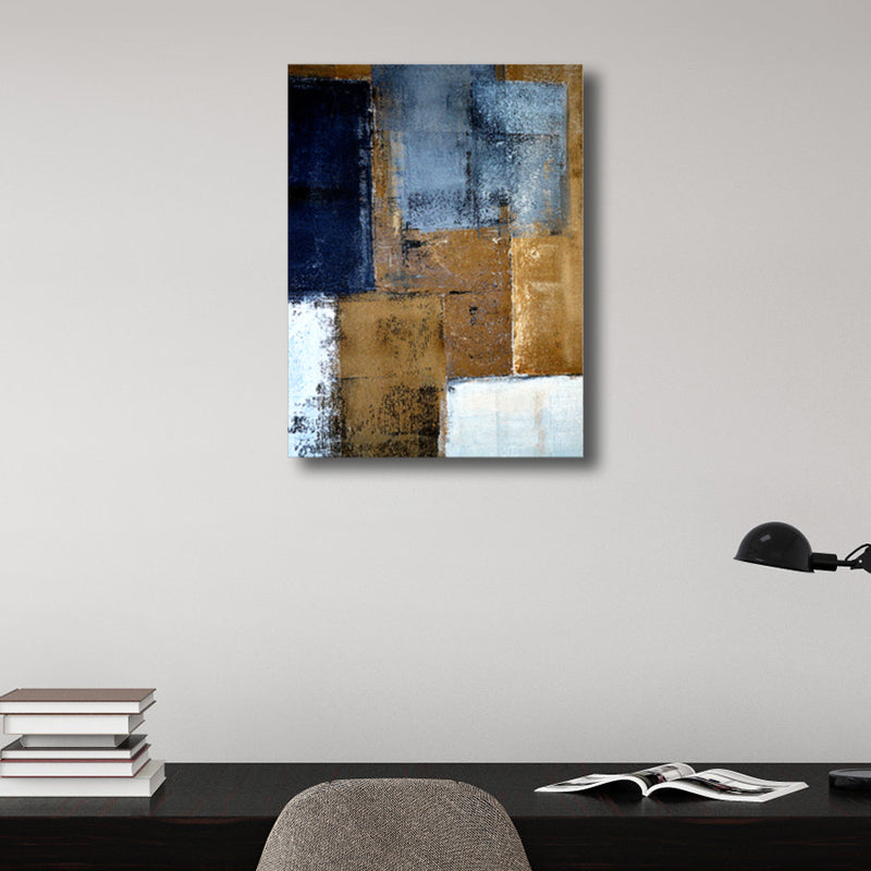 Brehn | Leinwand Pastellfarbige Malerei Moderne Kunst Abstrakte Wanddekoration, Mehrere Größen Verfügbar