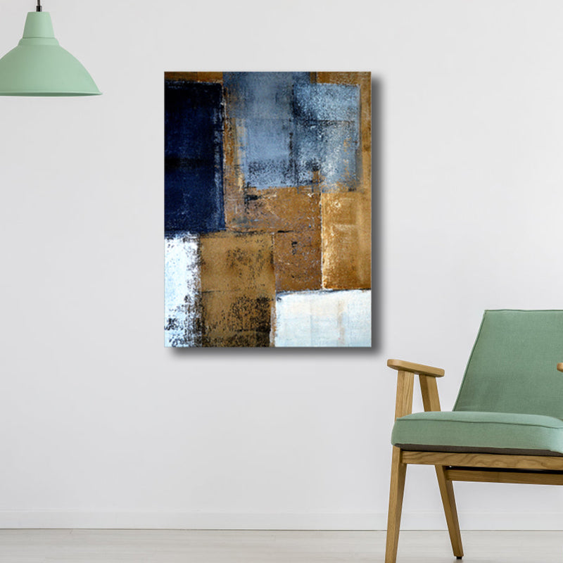 Brehn | Leinwand Pastellfarbige Malerei Moderne Kunst Abstrakte Wanddekoration, Mehrere Größen Verfügbar