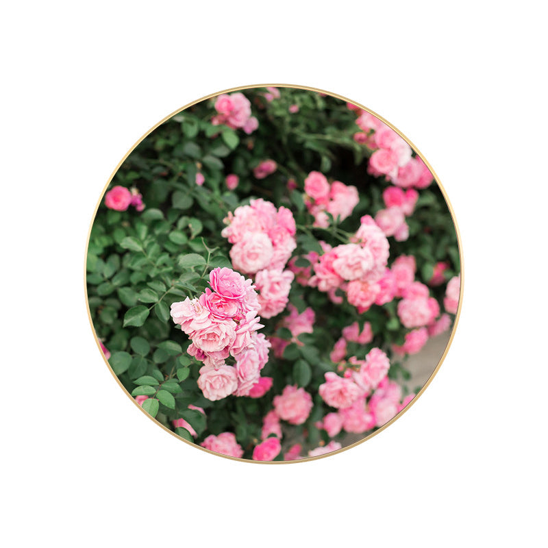 Brehn | Französische Landblumenblüte Leinwand Pastellfarbe Texturiertes Gemälde für das Wohnzimmer
