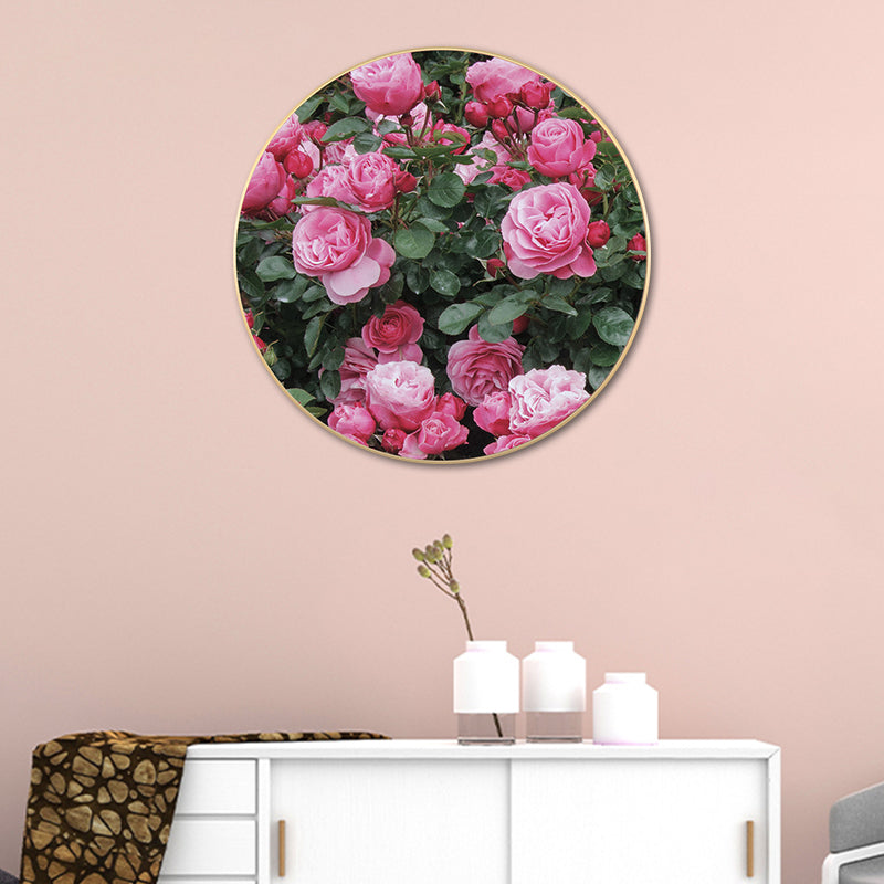Brehn | Französische Landblumenblüte Leinwand Pastellfarbe Texturiertes Gemälde für das Wohnzimmer