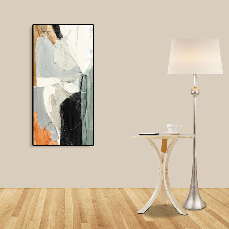 Brehn | Mid-Century Modern Wandkunstdruck Helle Farbige Abstrakte Malerei, Mehrere Größen Optionen