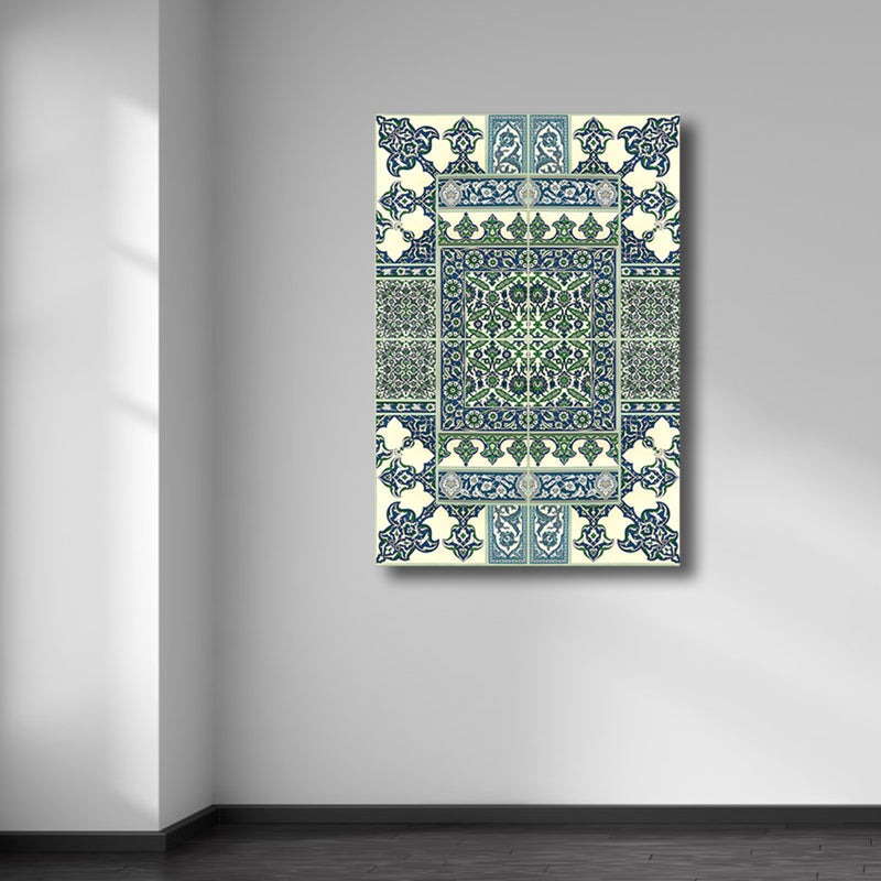 Brehn | Art Nouveau Paisley Muster Leinwand Helle Farbe Mädchen Schlafzimmer Malerei, Mehrere Größen