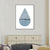Brehn | Vast Sea Landscape Eingewickelt Leinwand Skandinavisch Texturierte Zuhause Galerie Wand Kunst Print