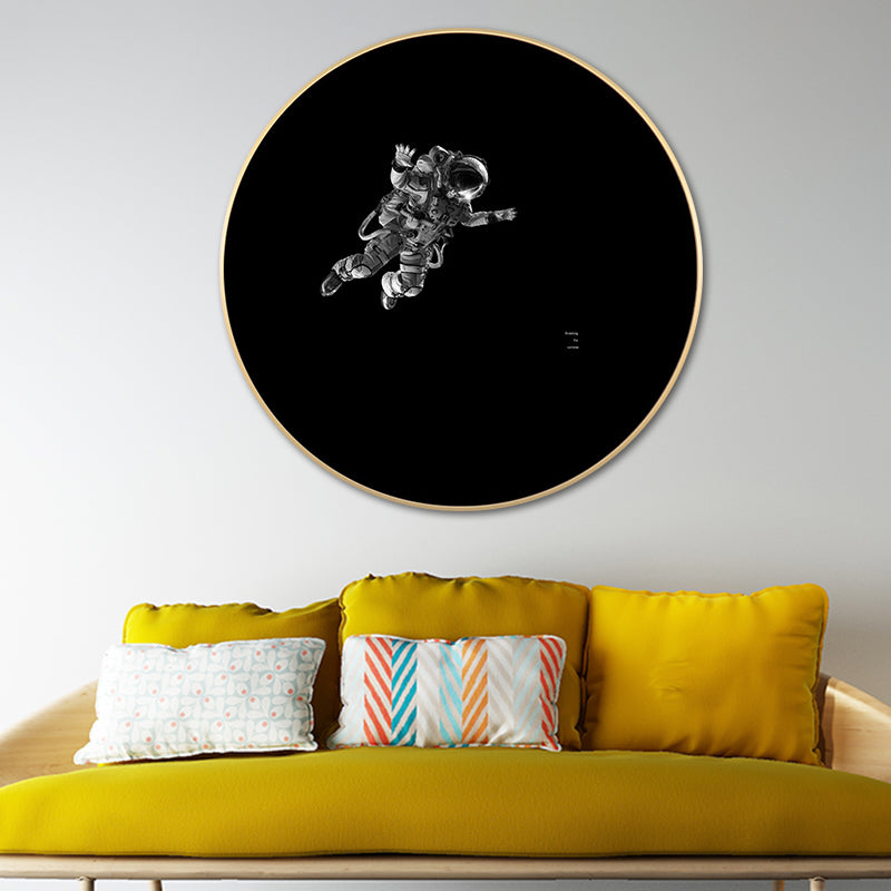 Brehn | Pastel Kleur Buitenruimte Canvas Moderne Stijl Textuur Muurprint voor Woonkamer