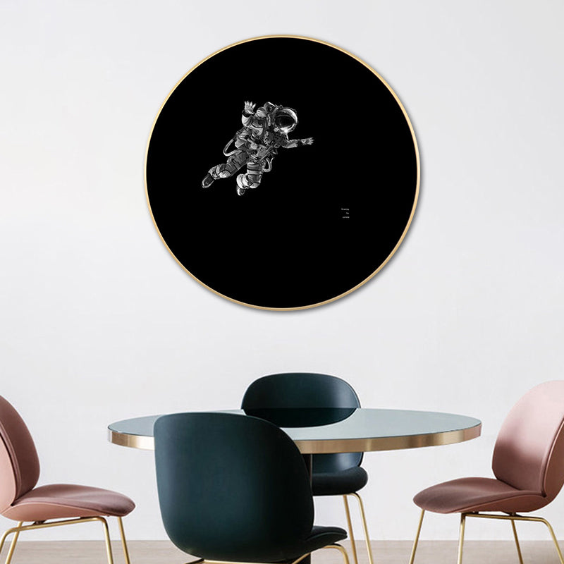 Brehn | Pastel Kleur Buitenruimte Canvas Moderne Stijl Textuur Muurprint voor Woonkamer