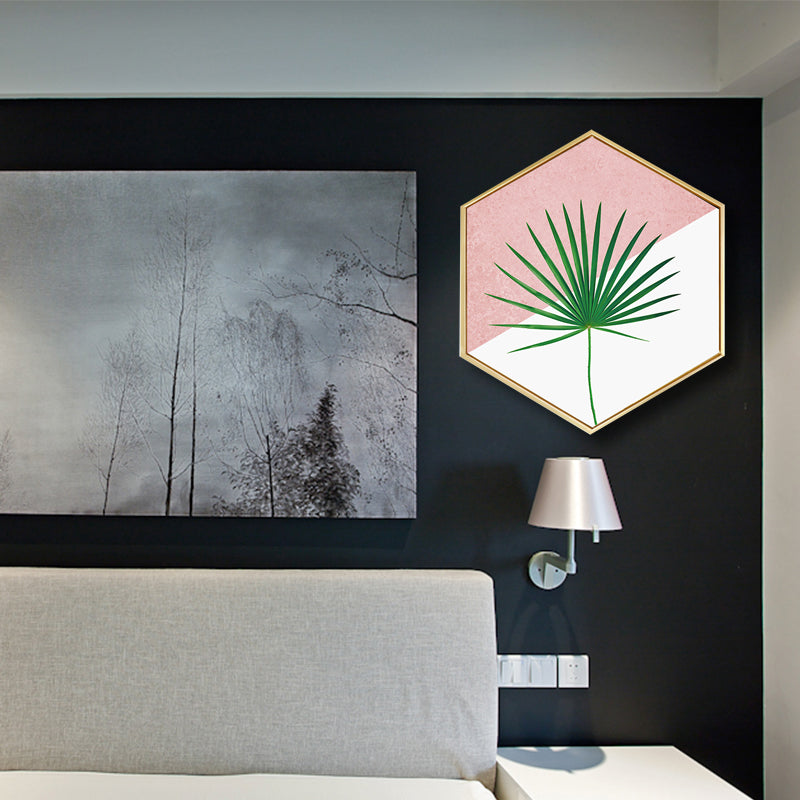 Brehn | Fotografie Botanische Leinwand Wandkunst Sanfte Farben Nordischer Stil Malerei für Wohnzimmer