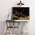 Brehn | Liegendes Mädchen Leinwanddruck für das Mädchenzimmer in Braun, mehrere Größen erhältlich