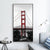Brehn | River-Crossing Bridge Canvas Wandkunst Texturierter Weltkultur Stil für Mädchen Schlafzimmer Gemälde