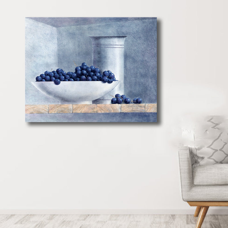 Brehn | Helle Farbige Leckere Früchte Leinwand Moderne Kunst Stil Texturierten Wanddekoration für Wohnzimmer