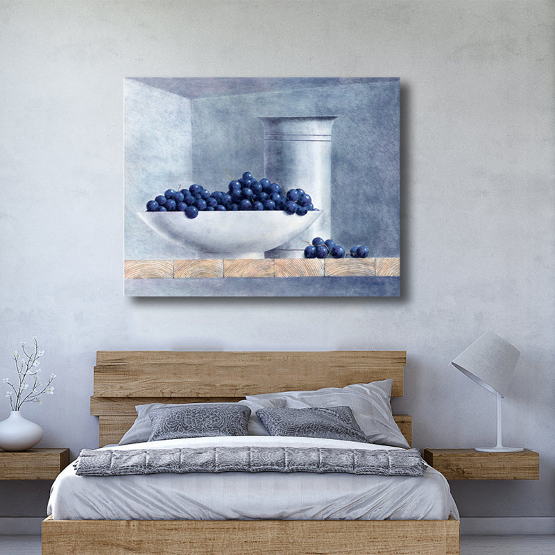 Brehn | Helle Farbige Leckere Früchte Leinwand Moderne Kunst Stil Texturierten Wanddekoration für Wohnzimmer