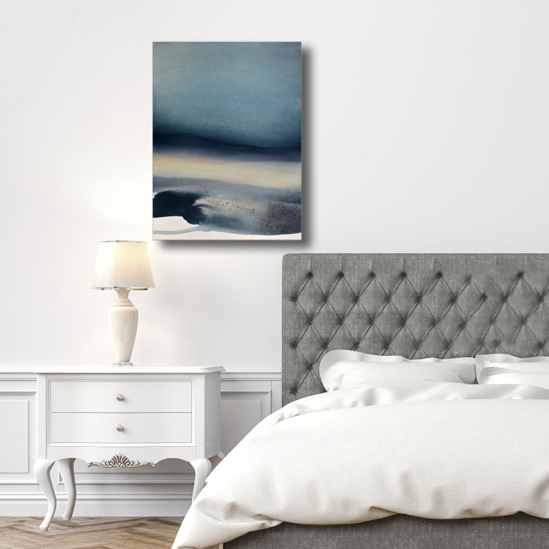 Brehn | Irreguläre abstrakte Wanddekoration moderne Kunst Leinwand texturiertes Gemälde in hellen Farben