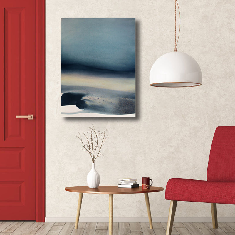 Brehn | Irreguläre abstrakte Wanddekoration moderne Kunst Leinwand texturiertes Gemälde in hellen Farben